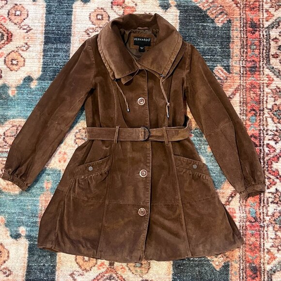 Vintage Bernado's brown suede jacket - Picture 1 of 5